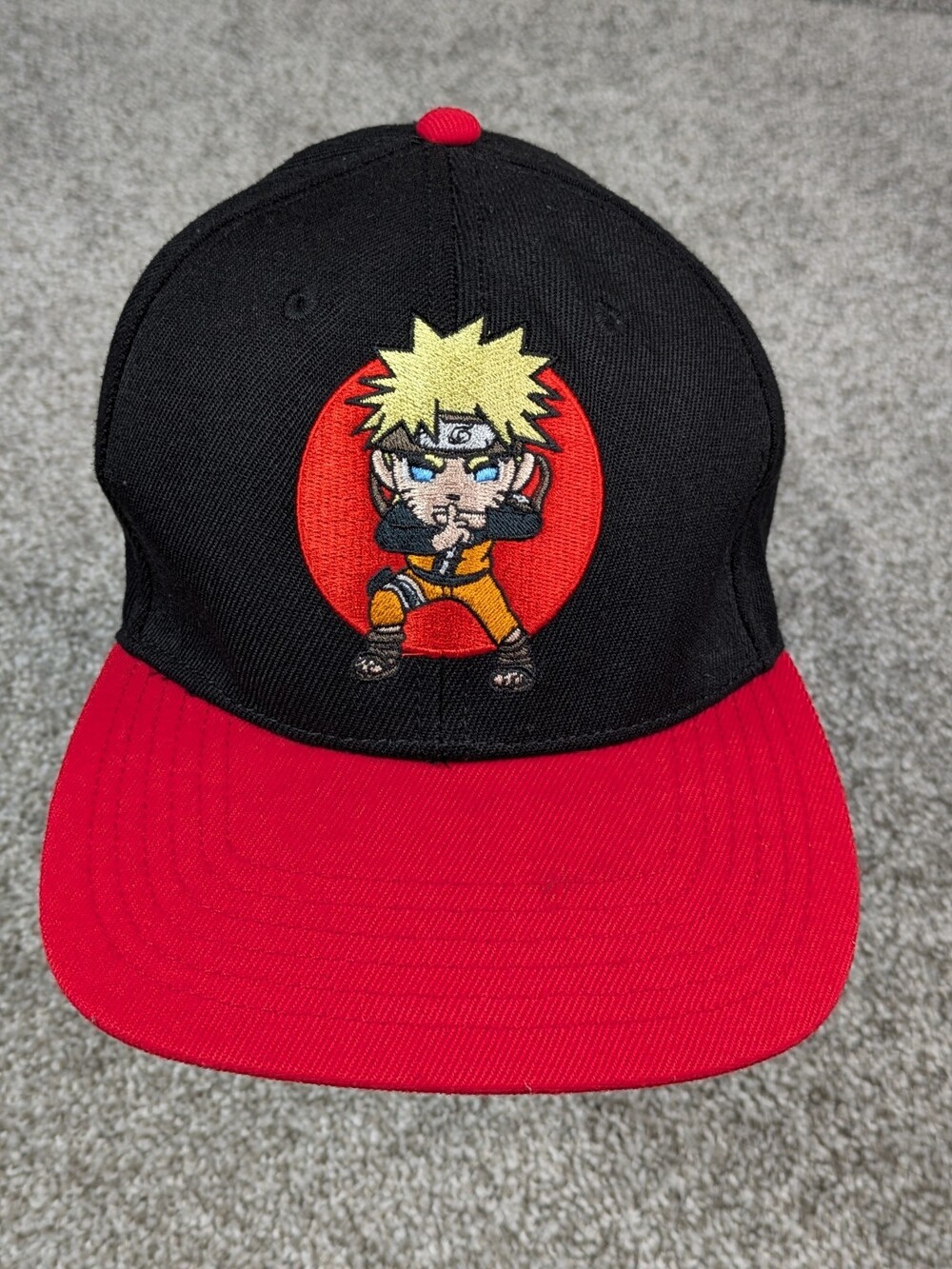 Tokidoki Shonen Jump Hat Cap Red Black Naruto Shippuden 2002 Anime Mad Engine